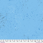 Particles Baby Blue Fabric by Giucy Giuce