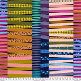 PREORDER Tchotchkes Sampler Stripe Particolored Fabric by Giucy Giuce