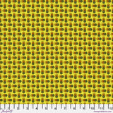 Tchotchkes Caterpillar Goldenhour Fabric by Giucy Giuce