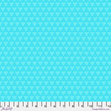 Sew Kind of Wonderful Pop Cloth Diamonds Soul Blue Fabric