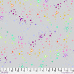 Tula Pink Graywork True Colors Fairy Dust Fog Gray Fabric