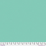 Tula Pink True Colors 2025 On the Grid Raindrop Aqua Fabric