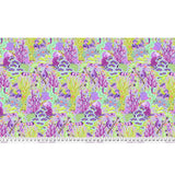 Tula Pink Floral Reef - Reef What You Sew Ultraviolet Fabric