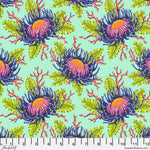 Tula Pink Floral Reef Friends & Anemones Seafoam Fabric