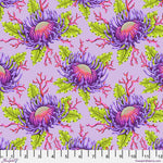 Tula Pink Floral Reef Friends & Anemones Ultraviolet Fabric