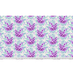 Tula Pink Floral Reef Shadow Sharks Ultraviolet Fabric