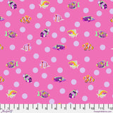 Tula Pink Floral Reef School Crossing Delphine Fabric