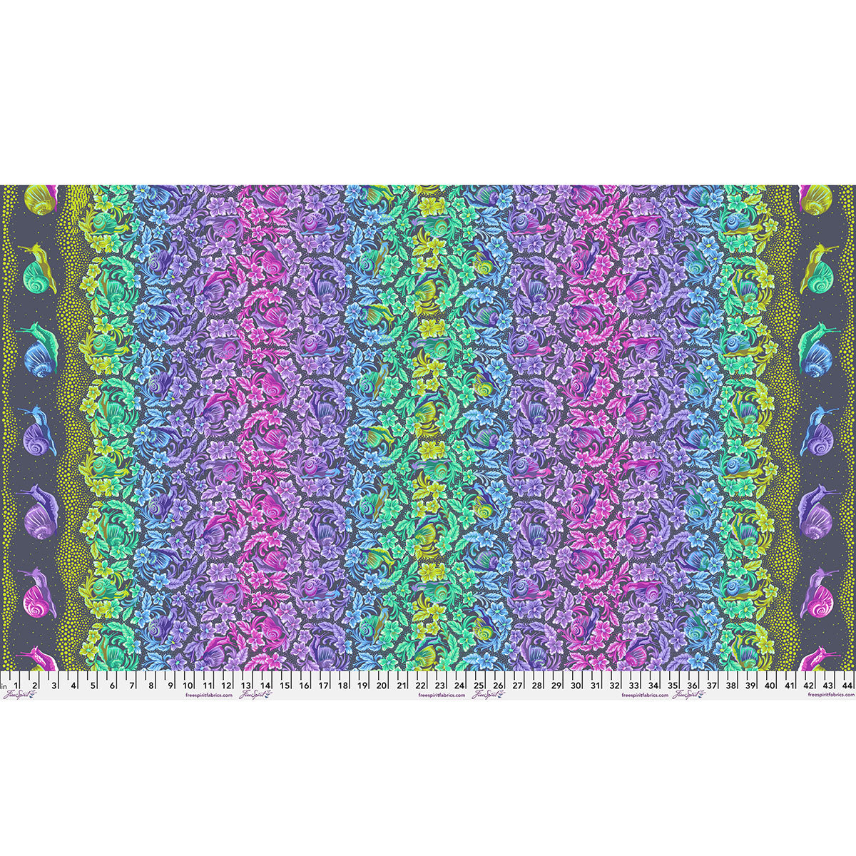 Down to Earth | Snailed It! Daybreak | Fabric by Tula Pink