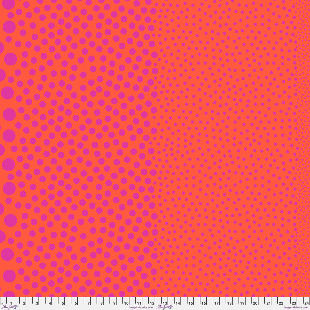 True Colors | Stones Tomato | Fabric by Tula Pink