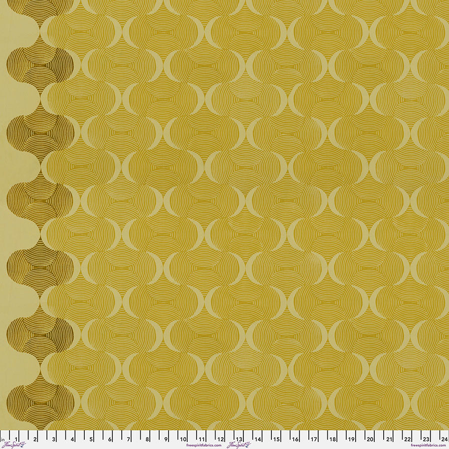 Valori Wells Grace Collection Curious Mindful Gold Yellow Fabric
