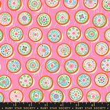 Ruby Star Society Trinketry Spools Flamingo Pink Fabric
