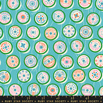 Ruby Star Society Trinketry Spools Turquoise Fabric