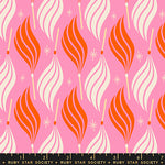Ruby Star Society Trinketry Lit Flamingo Pink Fabric