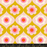 Ruby Star Society Trinketry Floral Goldenrod Fabric