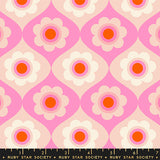Ruby Star Society Trinketry Floral Flamingo Fabric