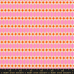 Ruby Star Society Trinketry Geometric Flamingo Pink Fabric