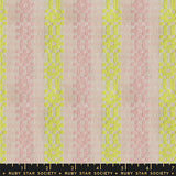 Lofi Loom Bitmap Soft Pink Woven Fabric by Ruby Star Society