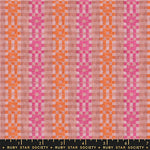 Lofi Loom Bitmap Plum Woven Fabric by Ruby Star Society