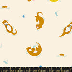 Float Otterly Natural Fabric by Ruby Star Society