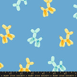 Float Balloon Doggie Ripple Fabric by Ruby Star Society