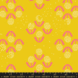 Float Puff Starfruit Fabric by Ruby Star Society