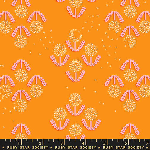 Float Puff Cheddar Fabric by Ruby Star Society