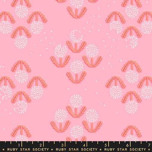 Float Puff Posy Fabric by Ruby Star Society