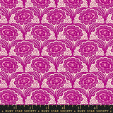 Ink Shop Scallop Flower Cheshire Fabric by Ruby Star Society