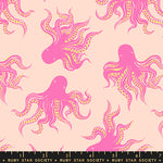 Ink Shop Mystery Food Peach Cream Fabric by Ruby Star Society