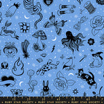 Ink Shop Tattoo Flash Lindley Fabric by Ruby Star Society