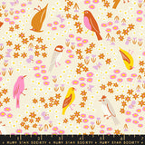 Ruby Star Society Bird is the Word Natural Cream Fabric