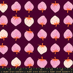 Ruby Star Society Strawberry Deep Plum Fabric