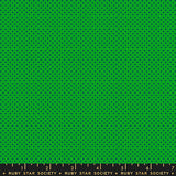 1800 Calico Mini Dot Verdant Green Fabric by Ruby Star Society