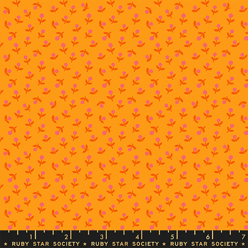 1800 Calico Sprout Cheddar Fabric by Ruby Star Society