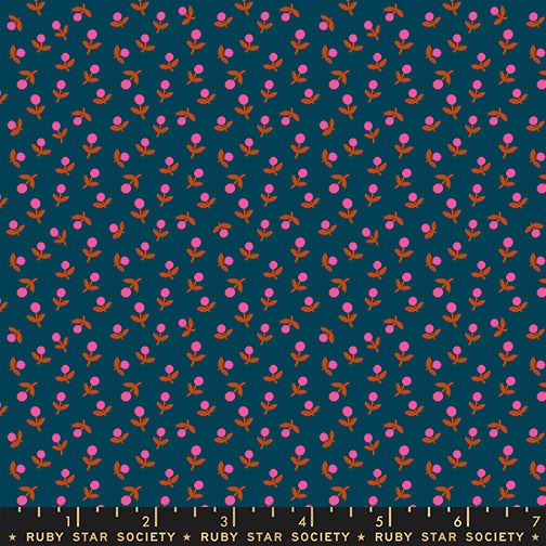 1800 Calico Sprout Galaxy Fabric by Ruby Star Society