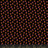  1800 Calico Sprout Black Fabric by Ruby Star Society