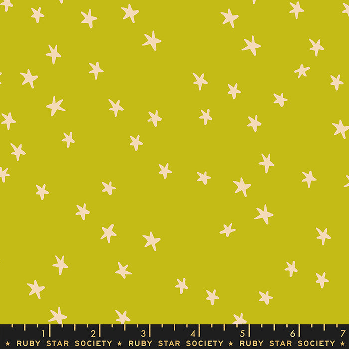 Ruby Star Society Starry 2 Pistachio Green Fabric