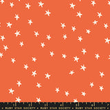 Ruby Star Society Starry 2 Nutmeg Red Orange Fabric
