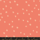Ruby Star Society Starry 2 Papaya Coral Fabric