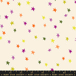 Colorful star pattern on a beige background with Ruby Star Society label at the bottom.