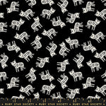 1800 Calico Meow Black Fabric by Ruby Star Society