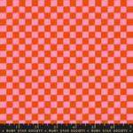 1800 Calico Checks Warm Red Fabric by Ruby Star Society