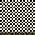 1800 Calico Checks Black Fabric by Ruby Star Society
