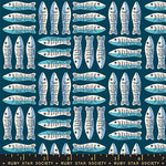 1800 Calico Sardines Galaxy Fabric by Ruby Star Society