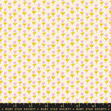 1800 Calico Tulips  Natural Fabric by Ruby Star Society