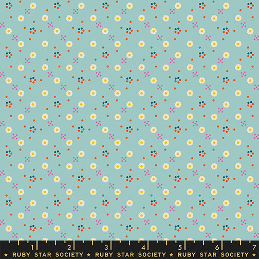 1800 Calico Bandana Saltwater Fabric by Ruby Star Society