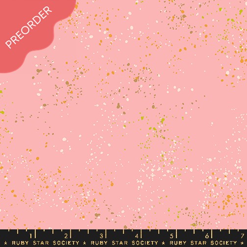 Ruby Star Society Speckled 2024 Balmy Pink Fabric
