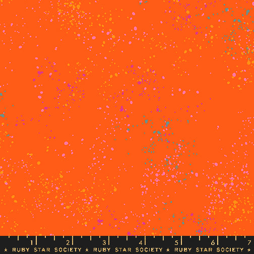 Ruby Star Society Speckled 2024 Goldfish Orange Fabric