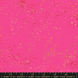 Ruby Star Society Speckled 2024 Metallic Playful Pink Fabric