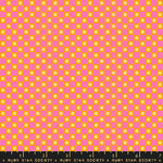 Ruby Star Society Animal Animal Flower Check Orange Fabric